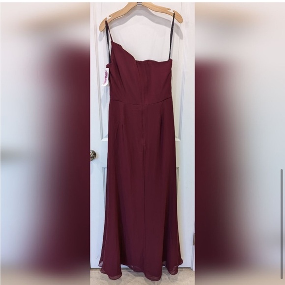 🔥 HP 🔥 NEW NWT HAYLEY PAIGE 5962 BRIDESMAID FORMAL PROM HOMECOMING GOWN - Picture 4 of 7